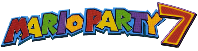 Mario Party 7 logo for Gamecube